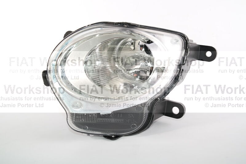 Fiat 500 2007 Front Right Fog Light – Projector H1, OE 51786771, E-Approved
