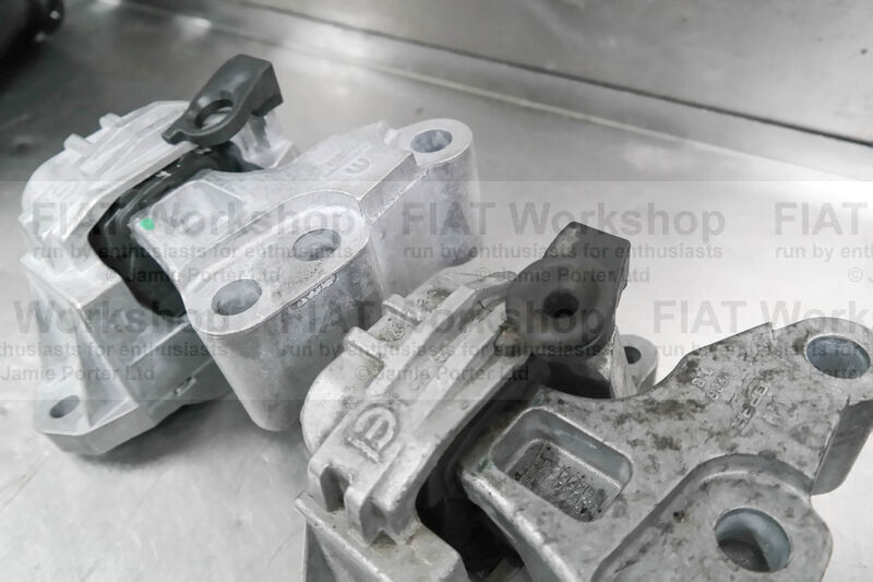 thumbnail image 2 of Engine Mount Kit With Spring For Fiat 126P / Polski Fiat – Front Motor Mount, New 2 of 3